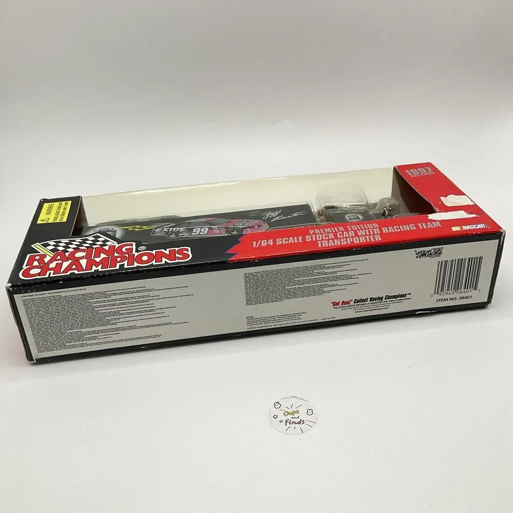 1997 Racing Champions Jeff Burton #99 Exide 1:64 Premier Transporter 1124/1404